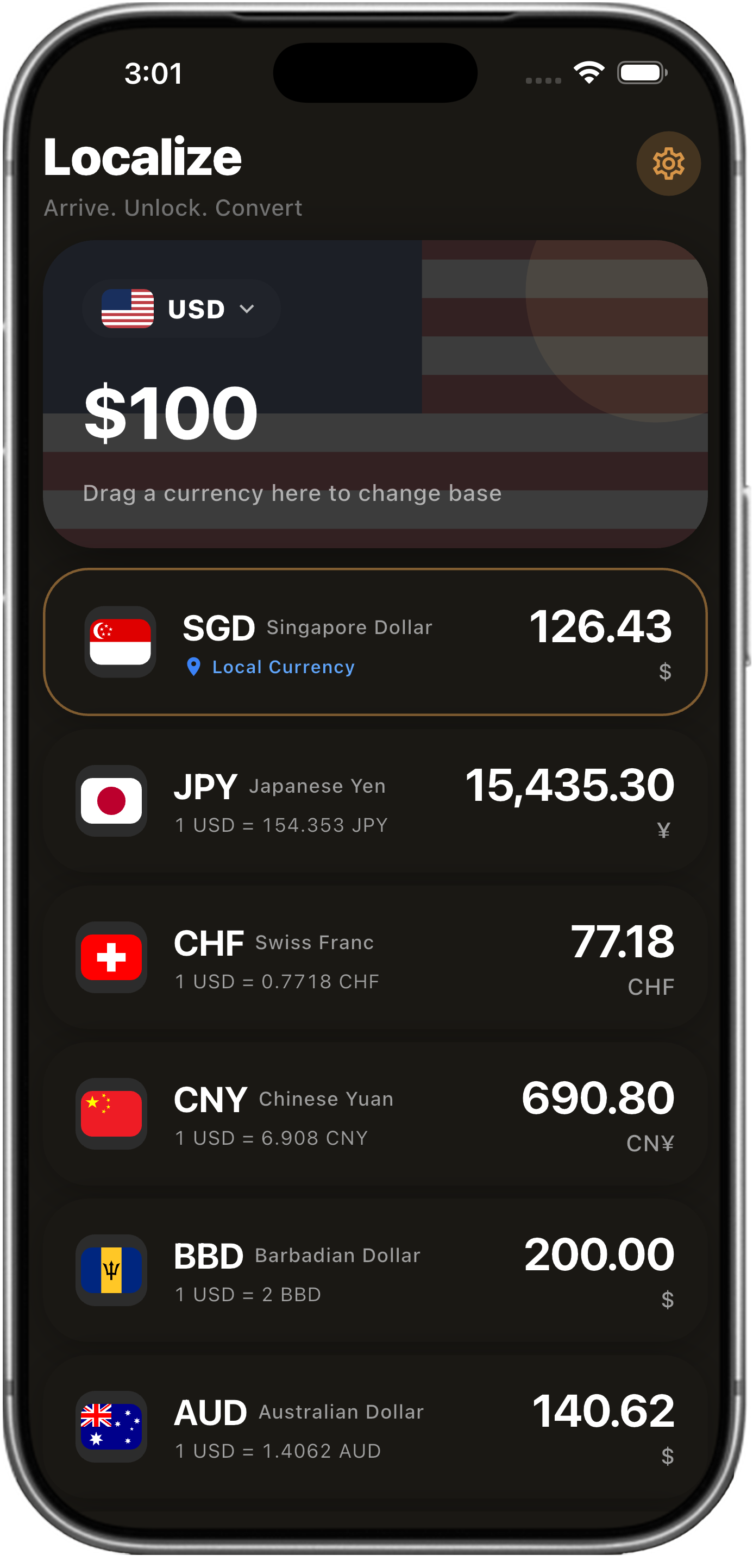 Localize app screenshot