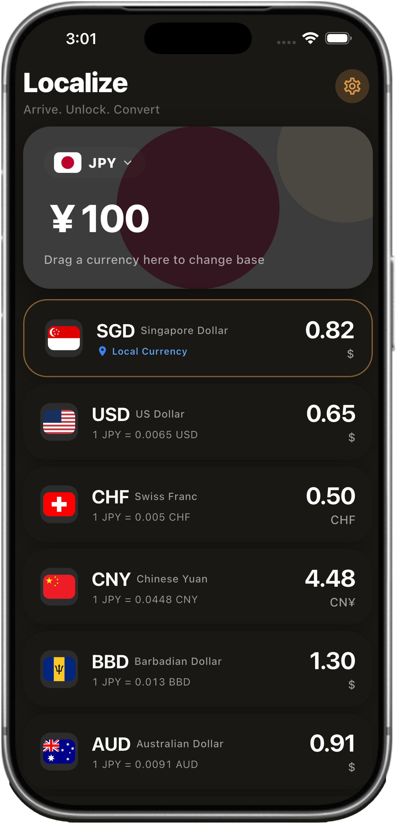 Localize app screenshot