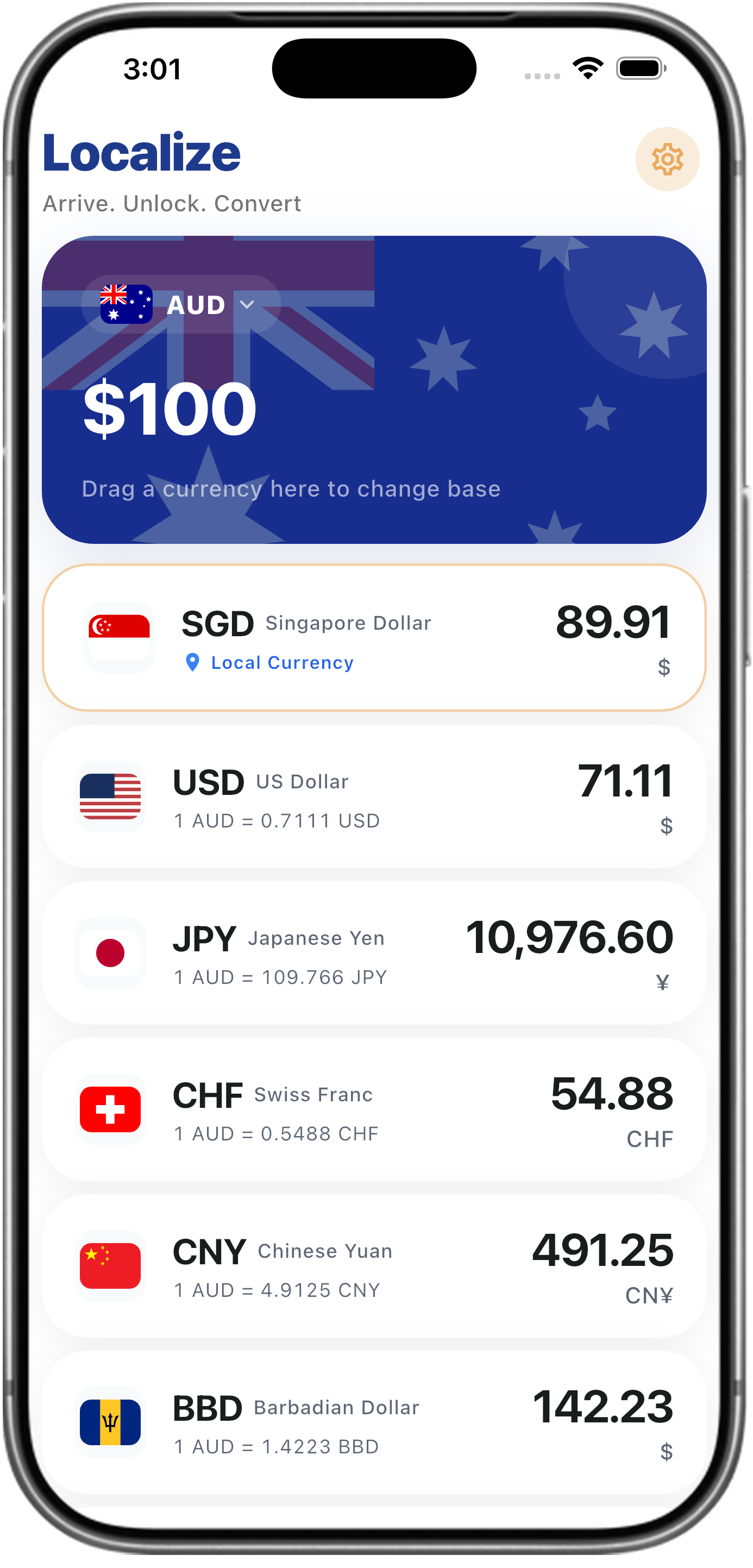 Localize app screenshot